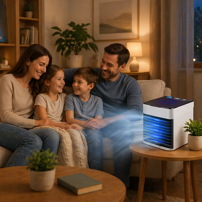 Mini climatizador portátil